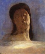 Odilon Redon, With Closed Eyes